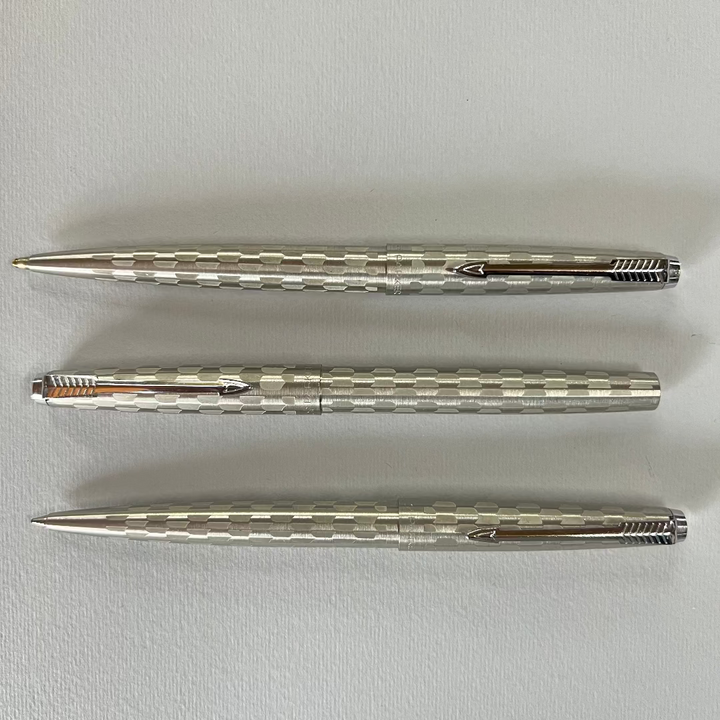 Parker 45 Vintage  Harlequin Shield Pen Set - New Old Stock