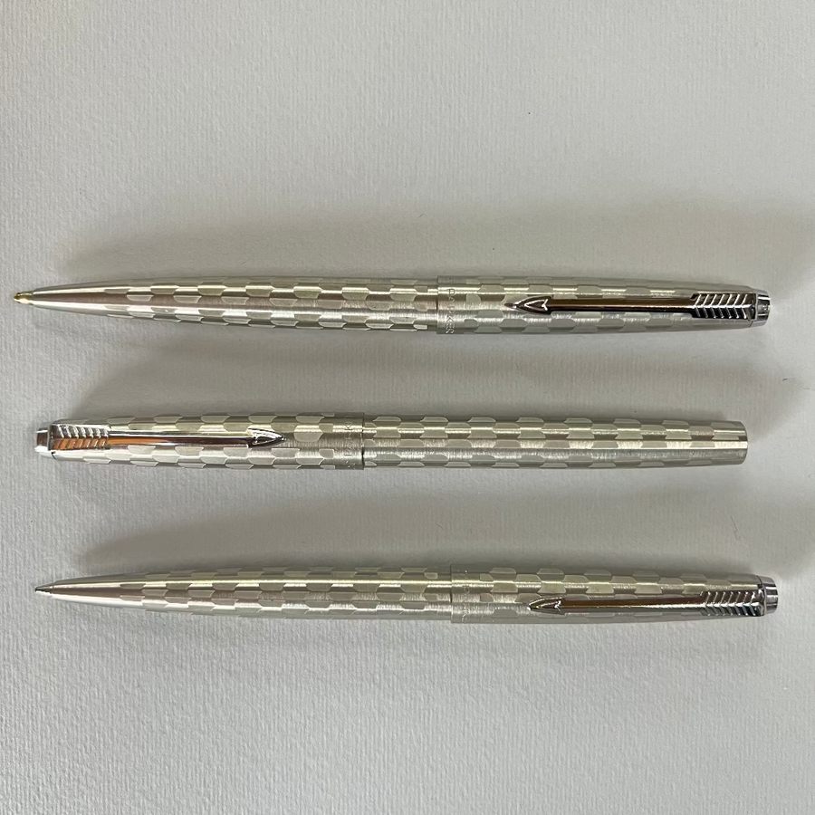 Parker 45 Vintage  Harlequin Shield Pen Set - New Old Stock