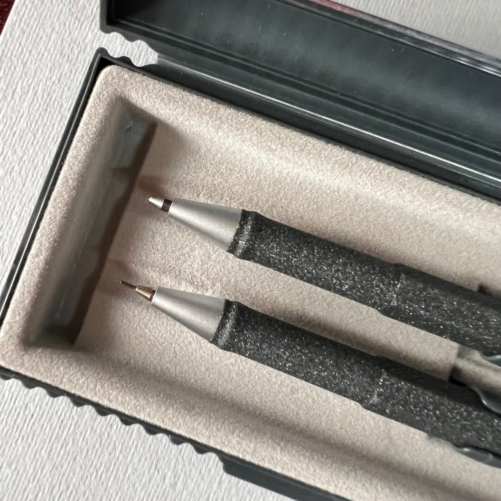 Rotring 600 Charcoal Lava Pen and Pencil Set - New Old Stock