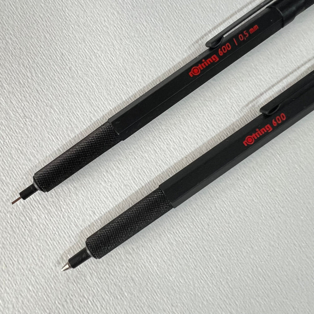 Rotring 600 Black Pen & Pencil Set 