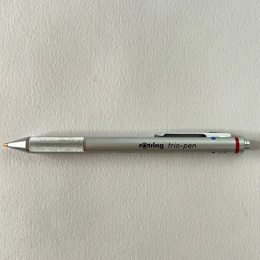 Rotring 600 Silver Trio MultiPen - New Old Stock