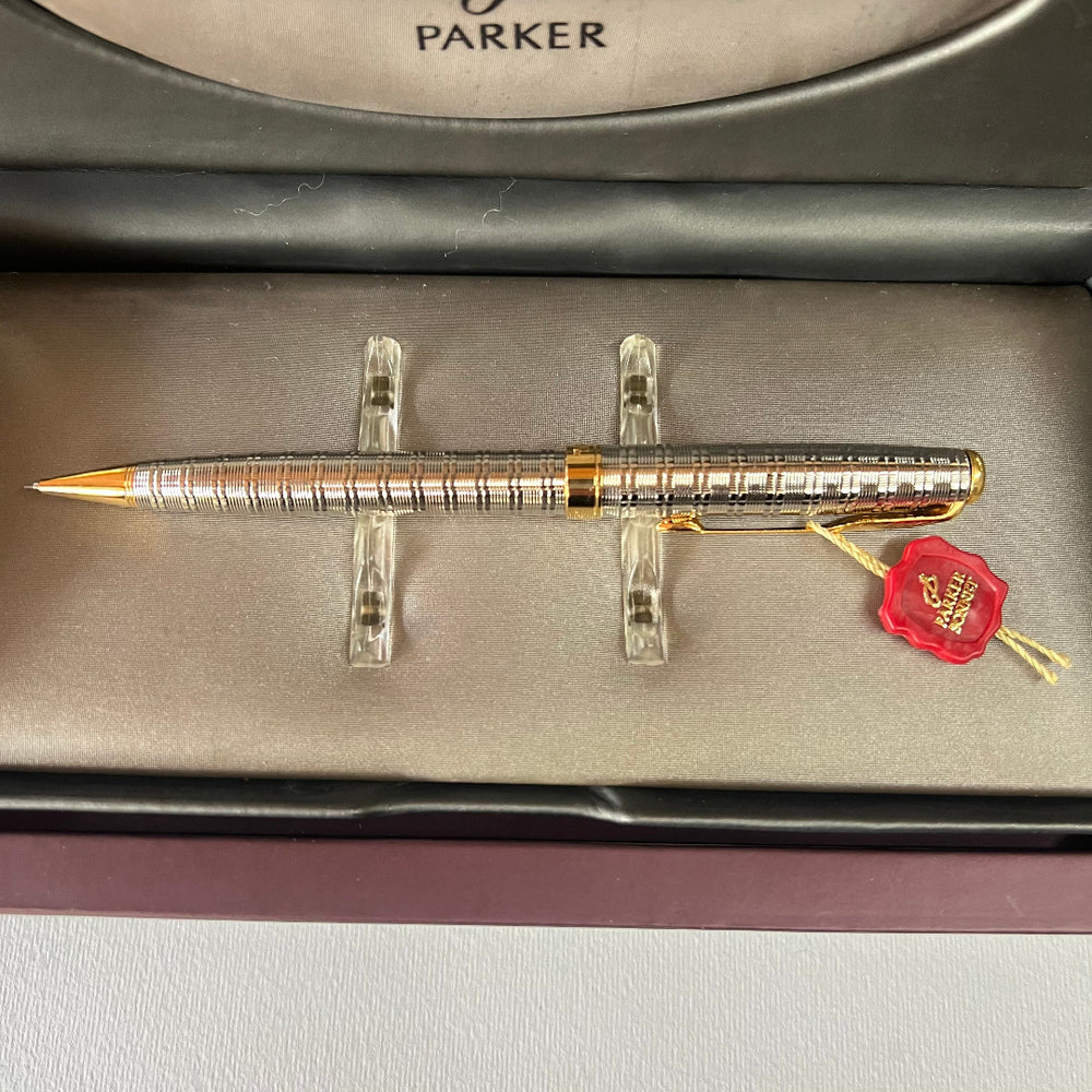 Parker Sonnet 3 Ciselé Tartan Pencil - New Old Stock