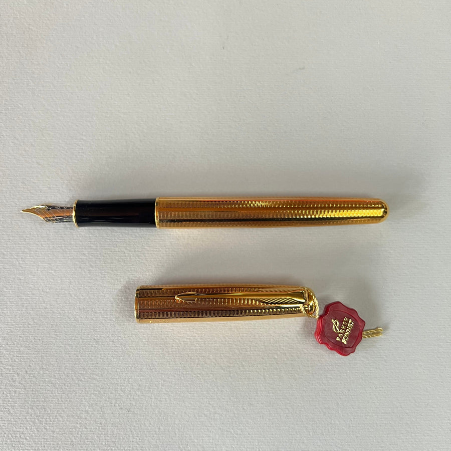 Parker Sonnet 3 115th Memorial Edition Pink Gold Fountain Pen - New Old Stock