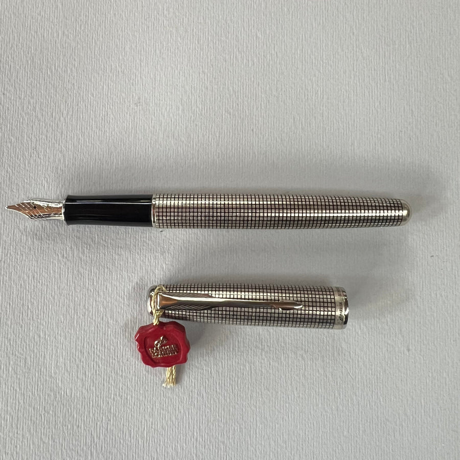 Parker Sonnet 3 115th Memorial Edition Sterling Silver Fountain Pen - New Old Stock