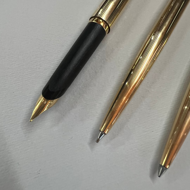 Parker Arrow Flighter Rolled Gold Set - New Old Stock