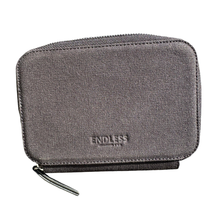 Endless Companion Adjustable 5 Pen Pouch - Canvas - Midnight Black