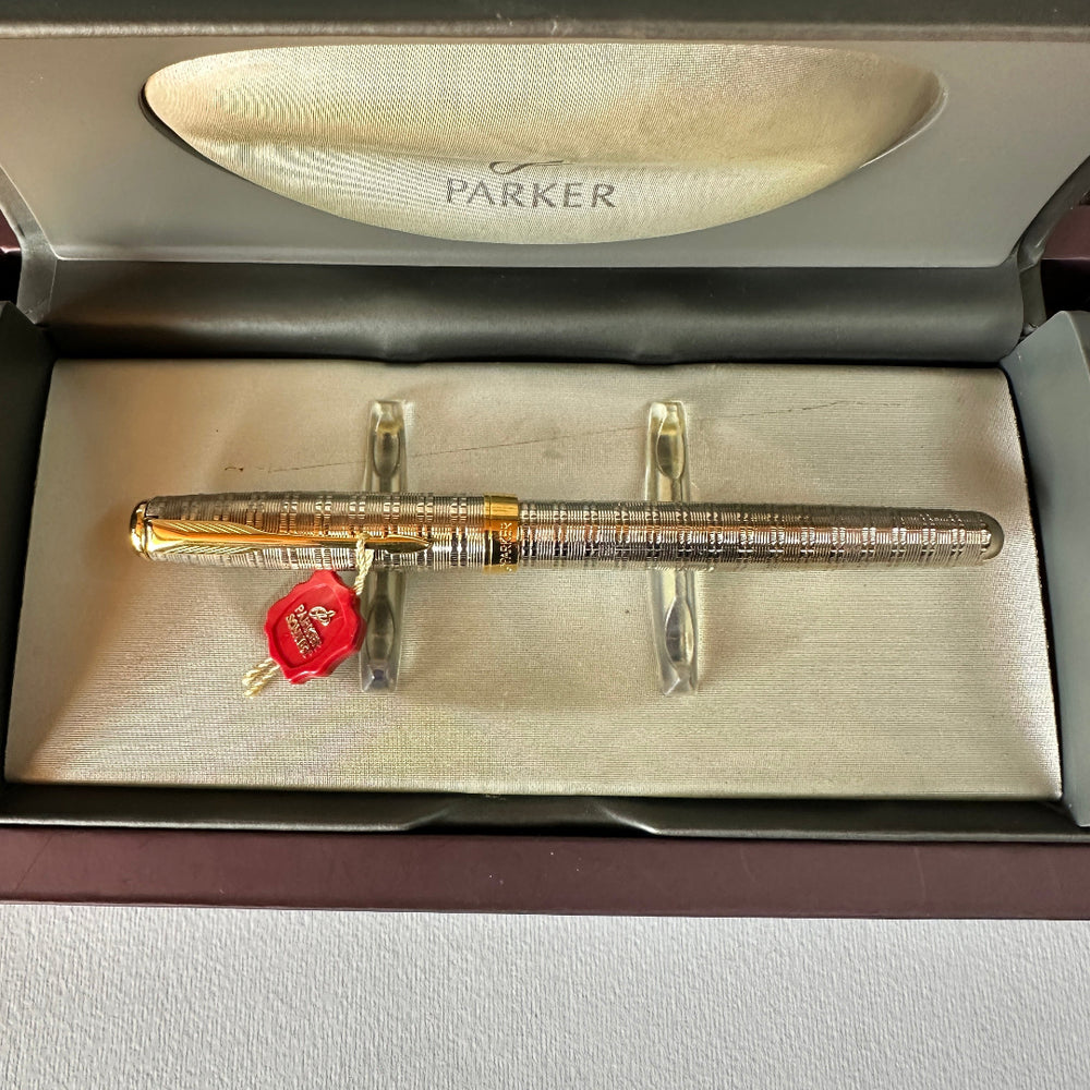 Parker Sonnet 3 Ciselé Tartan Fountain Pen - New Old Stock