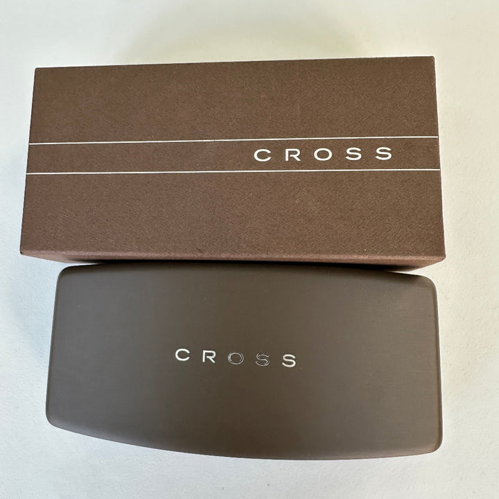 Cross Sable Herringbone Titanium Ballpoint Pen - New Old Stock