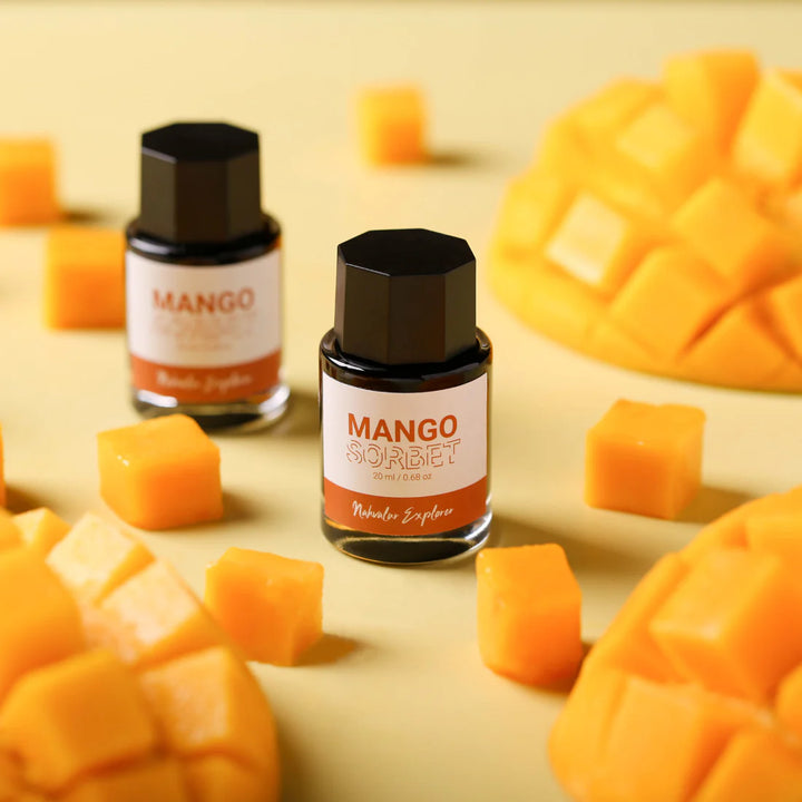 Nahvalur Explorer Ink Bottle - Mango Sorbet - Applebee Pens