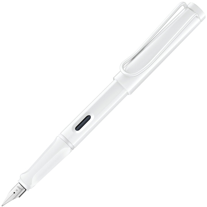 LAMY safari Fountain Pen - all white-multi ring set (Special Edition)