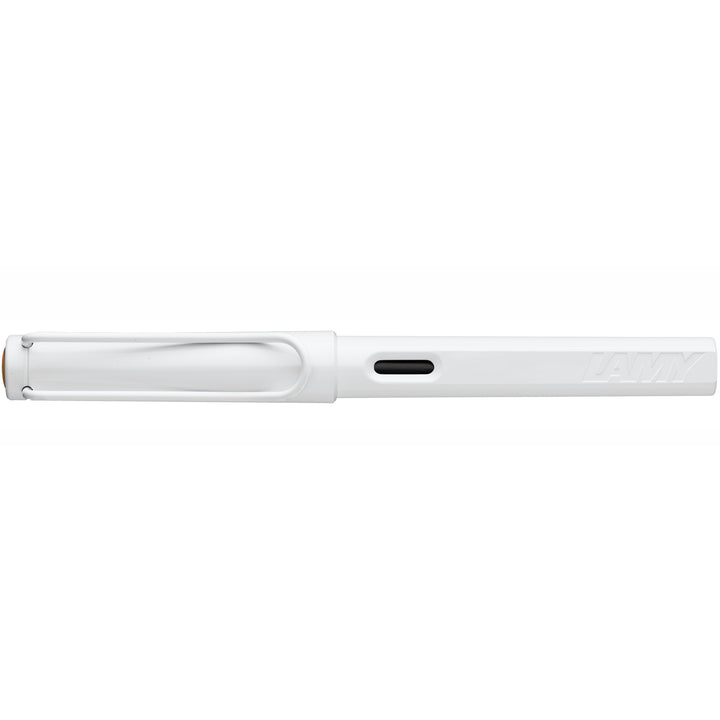 LAMY safari Fountain Pen - all white-multi ring set (Special Edition)