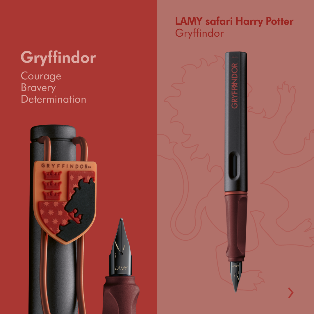 Lamy Safari Limited Edition - Harry Potter Fountain Pen - Gryffindor