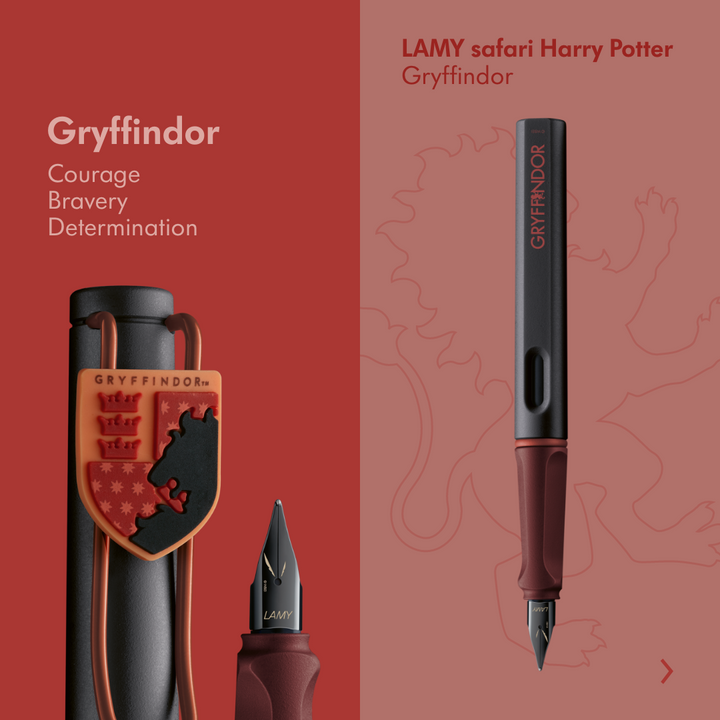 Lamy Safari Limited Edition - Harry Potter Fountain Pen - Gryffindor