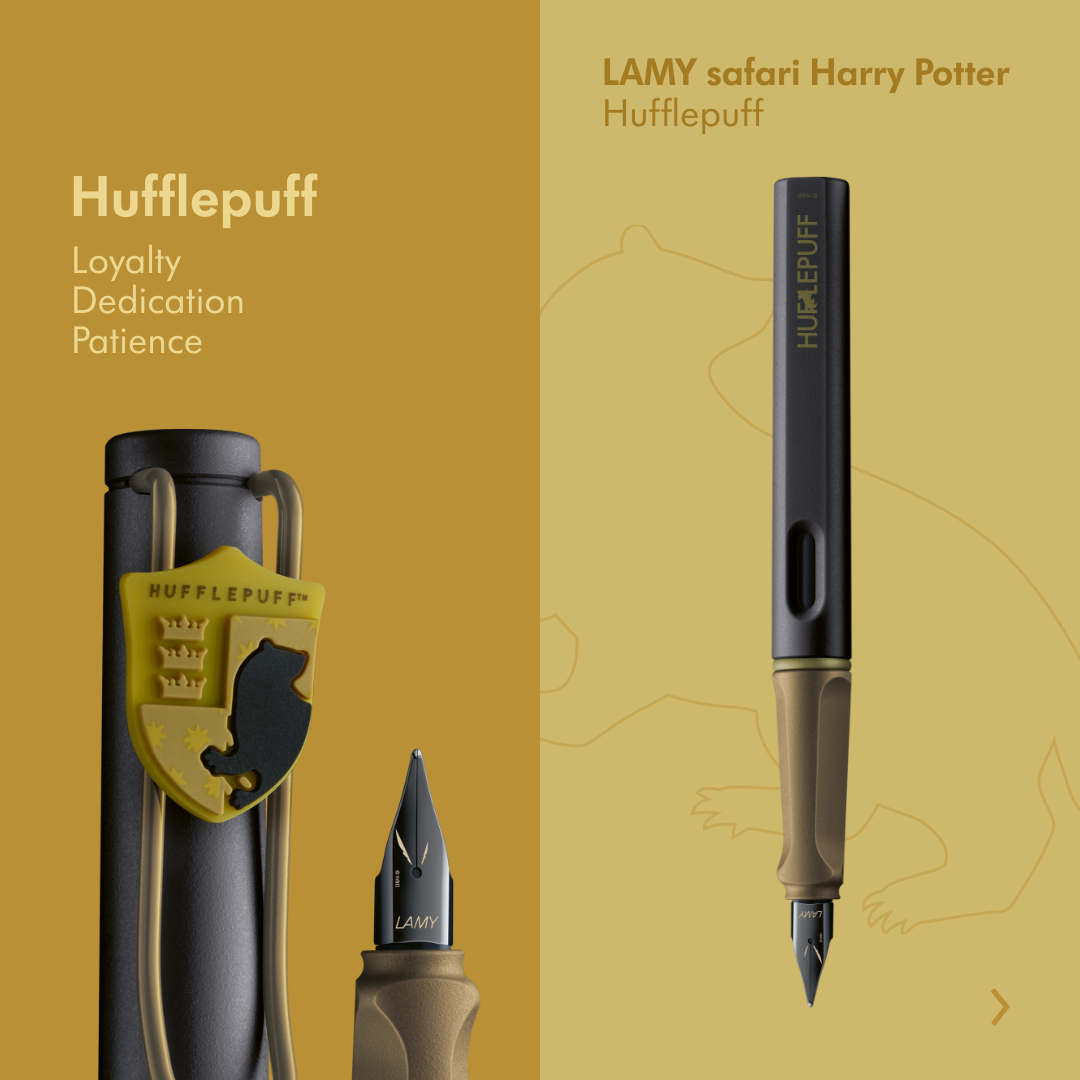 Lamy Safari Limited Edition - Harry Potter Fountain Pen - Hufflepuff