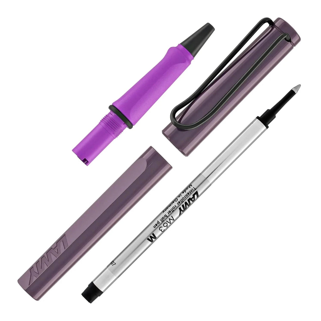 Lamy Safari Limited Edition 2024 Violet Blackberry Rollerball Pen