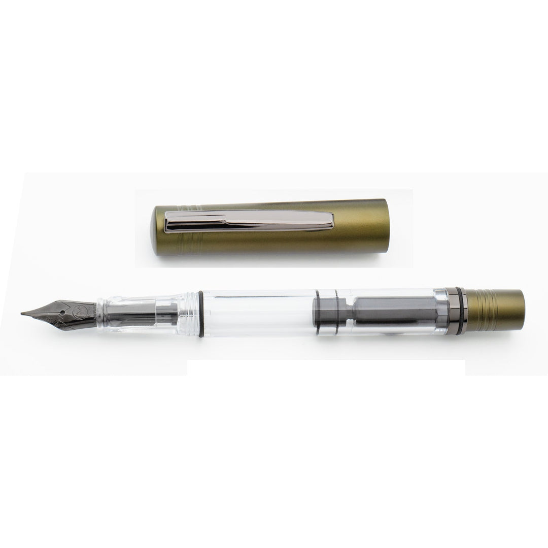 Monteverde MP1 Piston - Fill Fountain Pen - Olive Green