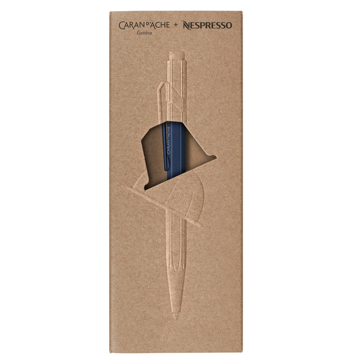 Caran D'Ache Nespresso Edition 6 Ballpoint Pen - Kazaar Blue