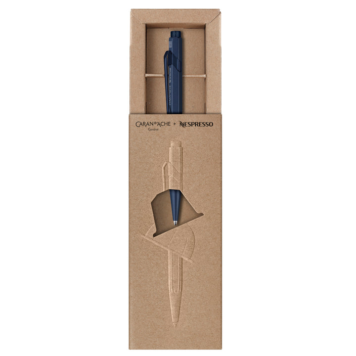 Caran D'Ache Nespresso Edition 6 Ballpoint Pen - Kazaar Blue