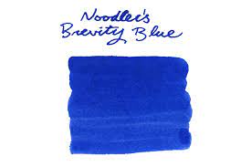 Noodler's Brevity Blue Fountain Pen Ink Bottle, 87ml - Applebee Pens