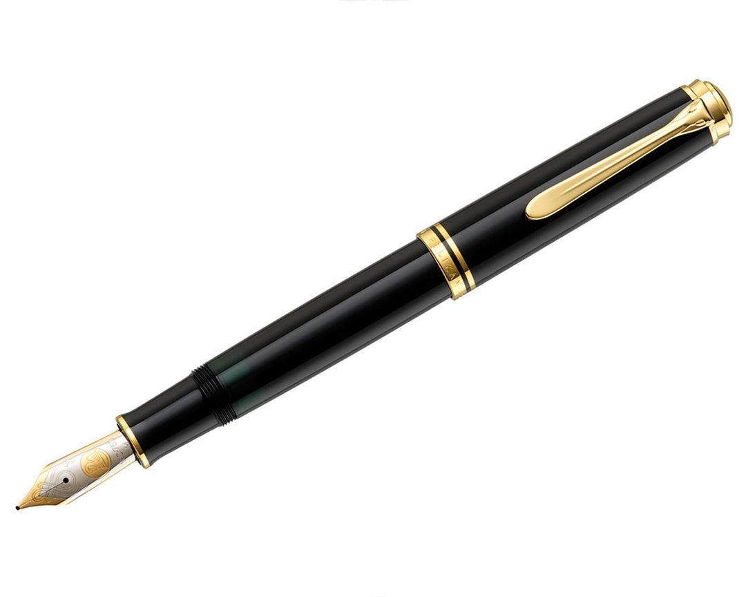 Pelikan M800 Souveran Black Fountain Pen with Gold