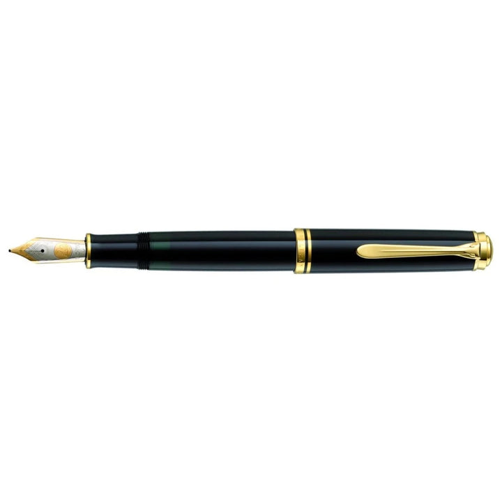 Pelikan M800 Souveran Black Fountain Pen with Gold