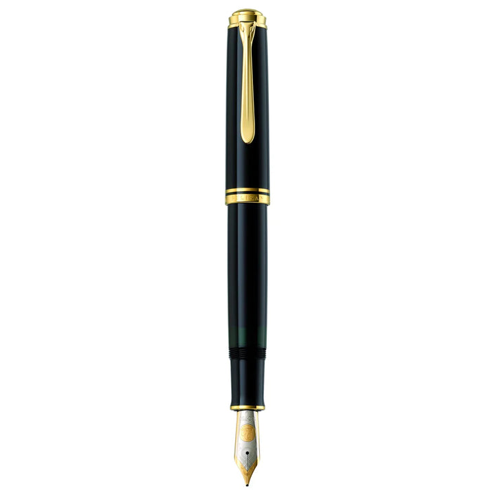 Pelikan M800 Souveran Black Fountain Pen with Gold