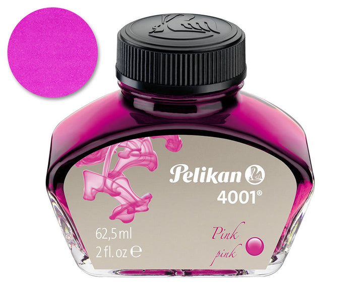 Pelikan 4001 Fountain Pen Ink Bottle 30ml - Pink