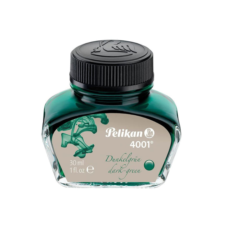 Copy of Pelikan 4001 Fountain Pen Ink Bottle 30ml - Dark Green