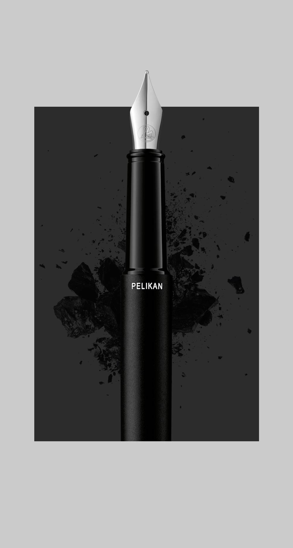 Pelikan INEO Elements Black Rock Fountain Pen