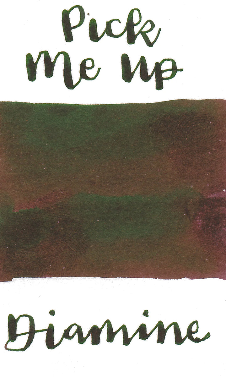 Diamine Inkvent Fountain Pen Ink – Green Edition – Pick Me Up (Scented & Sheen)