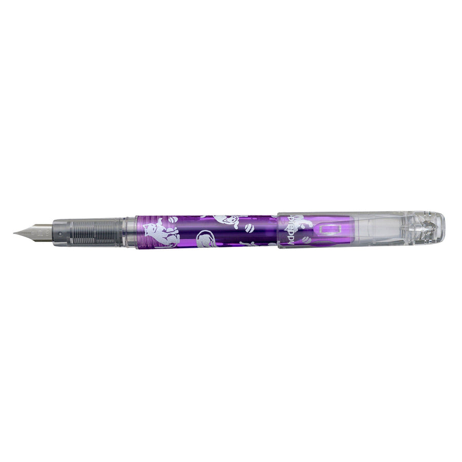 Platinum Preppy Wa Fountain Pen - Neko (Transparent Purple)