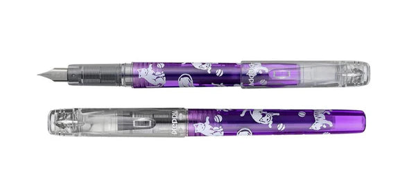 Platinum Preppy Wa Fountain Pen - Neko (Transparent Purple)