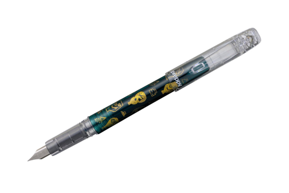 Platinum Preppy Wa Fountain Pen - Sake (Transparent Green)