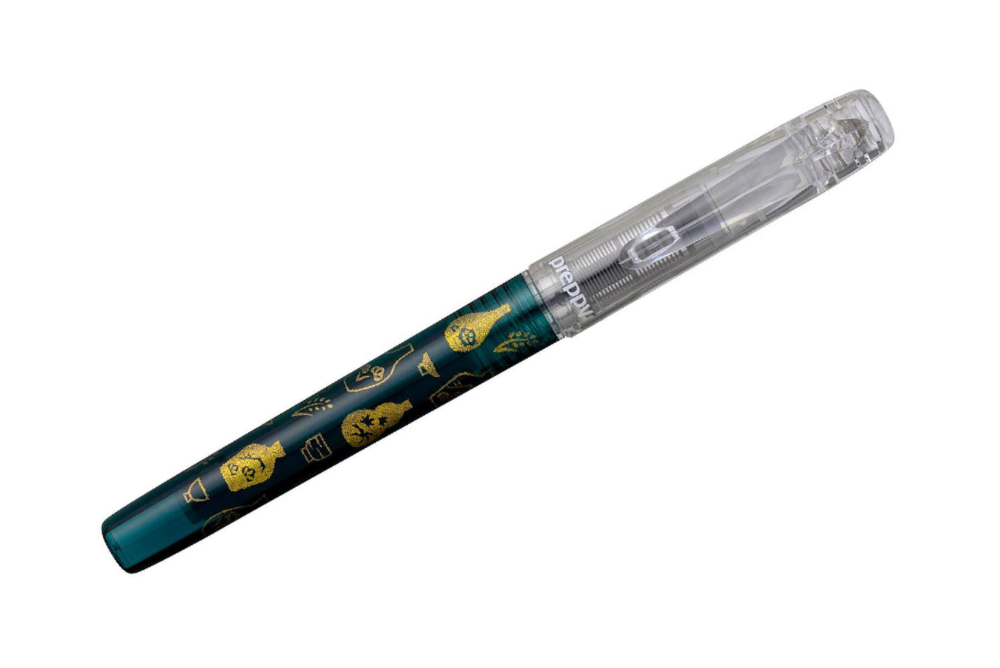 Platinum Preppy Wa Fountain Pen - Sake (Transparent Green)