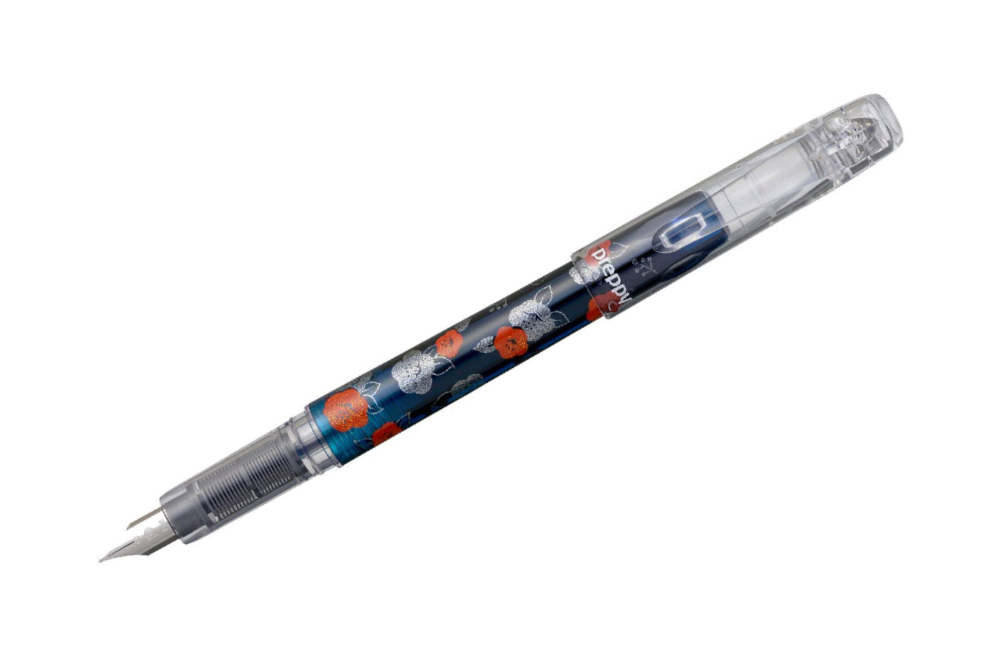Platinum Preppy Wa Fountain Pen - Tsubaki (Blue)
