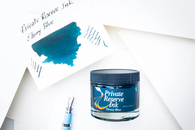 Private Reserve Premium Fountain Pen Ink - Ebony Blue 60ml