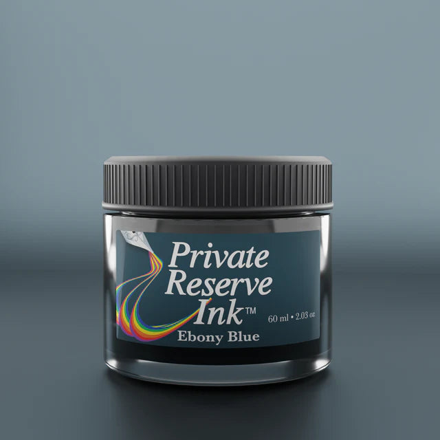 Private Reserve Premium Fountain Pen Ink - Ebony Blue 60ml