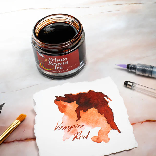 Private Reserve Premium Fountain Pen Ink - Vampire Red 60ml