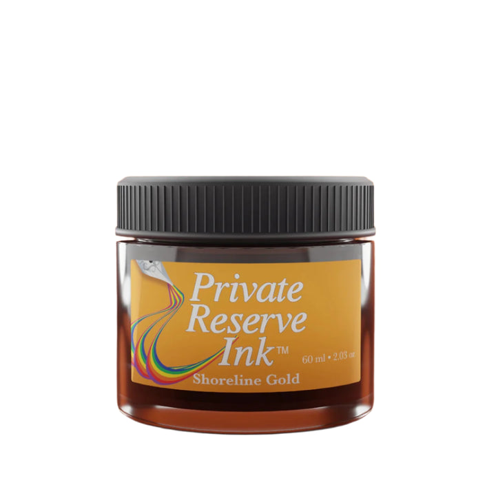 Private Reserve Premium Fountain Pen Ink - Shoreline Gold 60ml