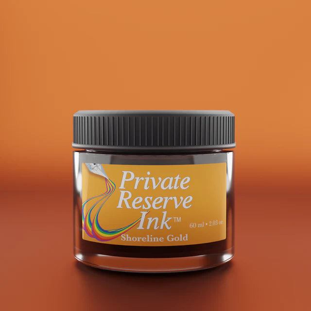 Private Reserve Premium Fountain Pen Ink - Shoreline Gold 60ml