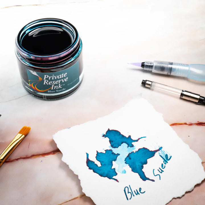 Private Reserve Premium Fountain Pen Ink - Blue Suede 60ml