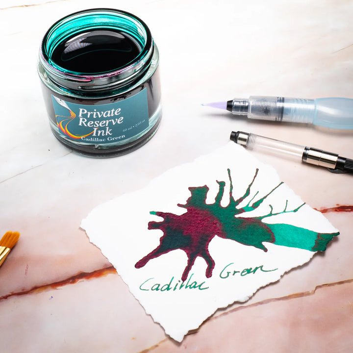 Private Reserve Premium Fountain Pen Ink - Cadillac Green 60ml