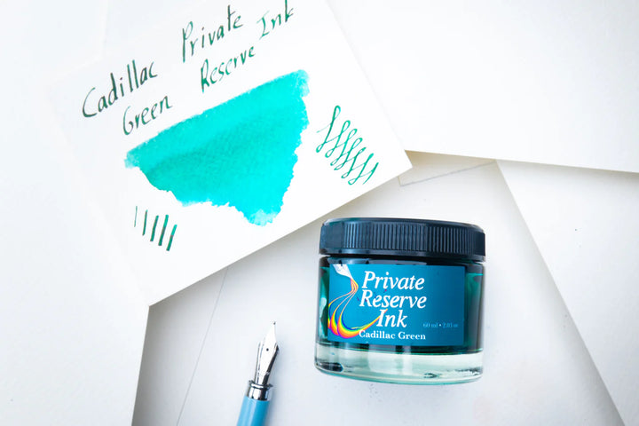 Private Reserve Premium Fountain Pen Ink - Cadillac Green 60ml