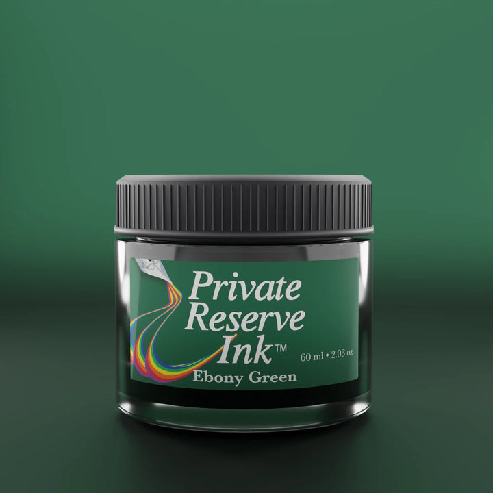 Private Reserve Premium Fountain Pen Ink - Ebony Green 60ml