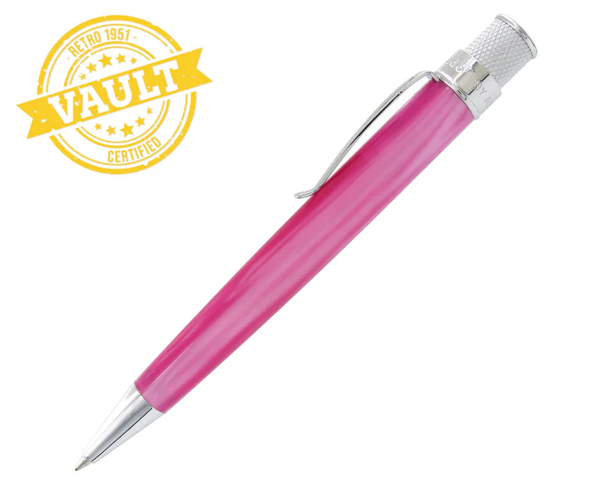 Retro 51 Tornado Acrylic Rollerball Pen - Cotton Candy