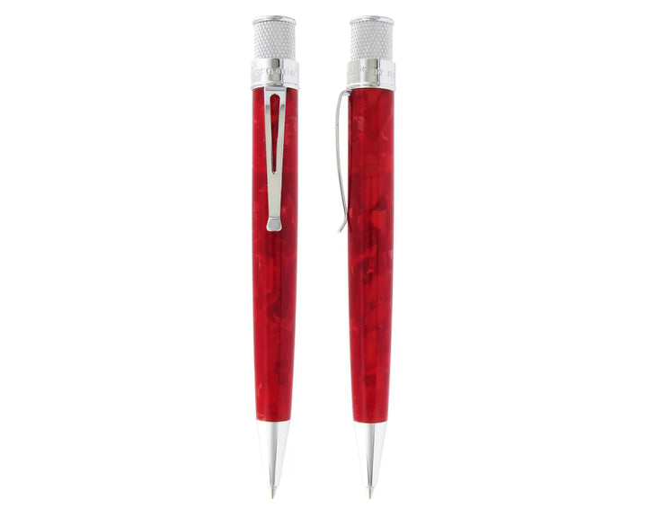 Retro 51 Tornado Acrylic Rollerball Pen - Ruby Red