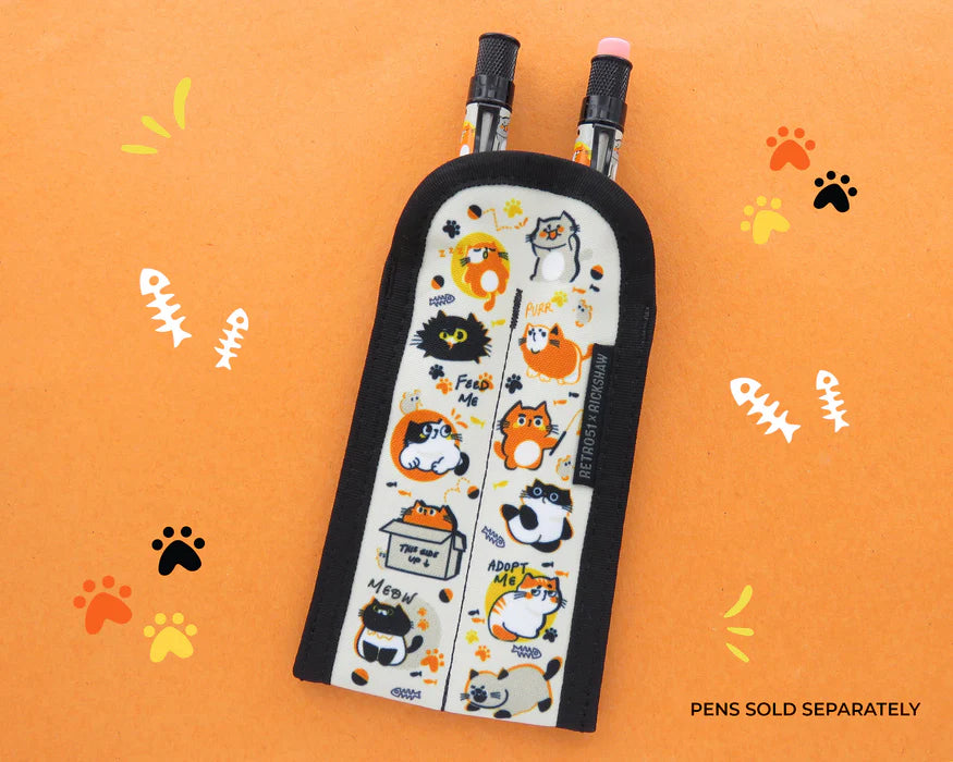 Retro 51 Cat Rescue 5 2 Pen Sleeve