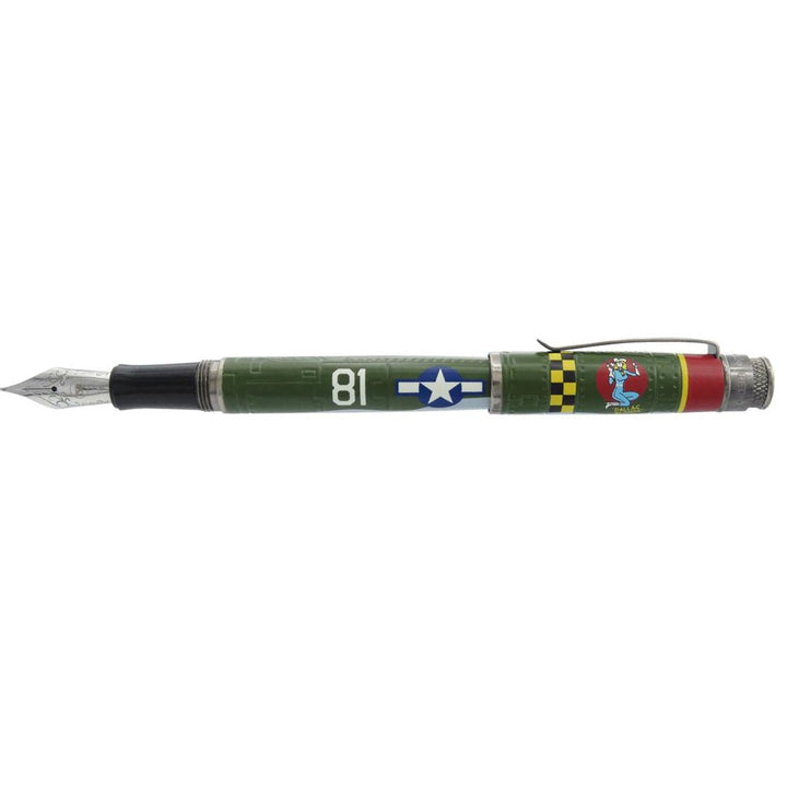 Retro 51 Tornado Vintage MetalSmith Thunderbolt P-47 Fountain Pen Medium