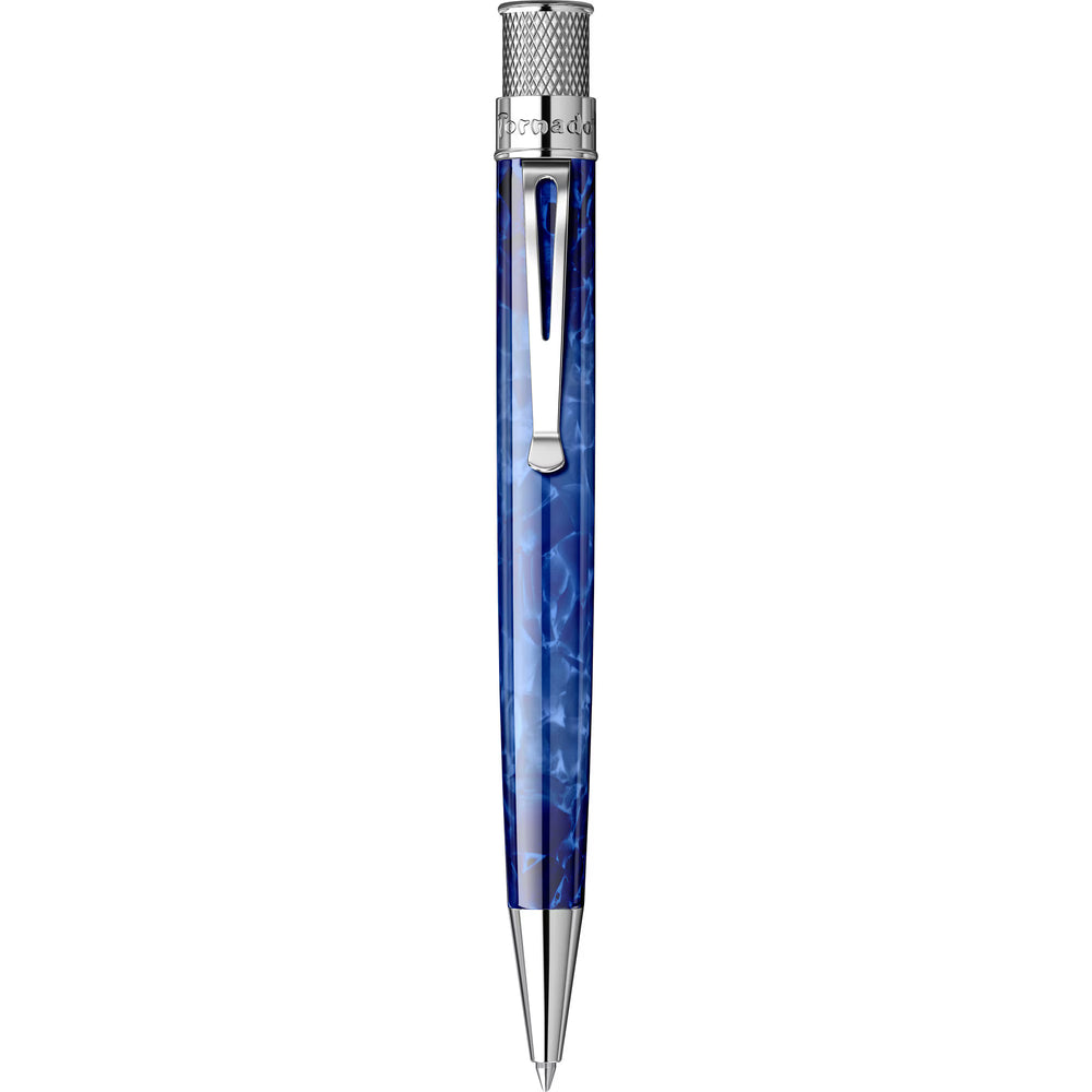 Retro 51 Tornado Acrylic Rollerball Pen - Sapphire Blue