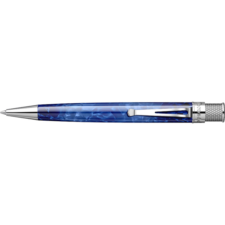Retro 51 Tornado Acrylic Rollerball Pen - Sapphire Blue
